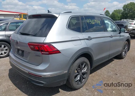 2022 Volkswagen Tiguan 2.0T Se z USA, uszkodzony, nr VIN 3VV2B7AXXNM156043